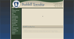 Desktop Screenshot of bushkilltownship.com
